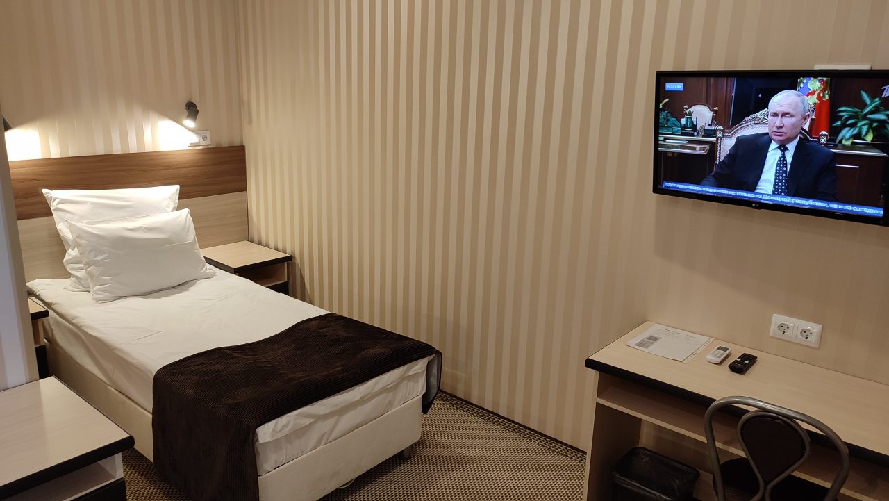 Двухместный (Двухместный номер с двумя раздельными кроватями) гостиницы Визит, Кингисепп