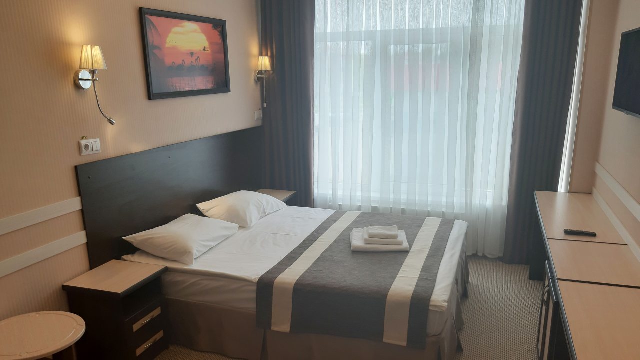 Двухместный (Двухместный номер с одной широкой кроватью) гостиницы Визит, Кингисепп