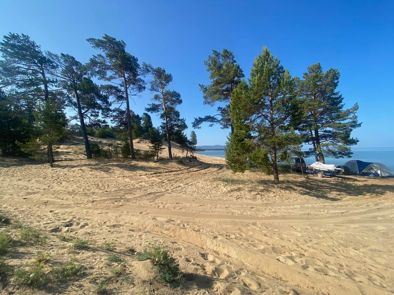 Песчаный пляж, База отдыха СОЛТУР