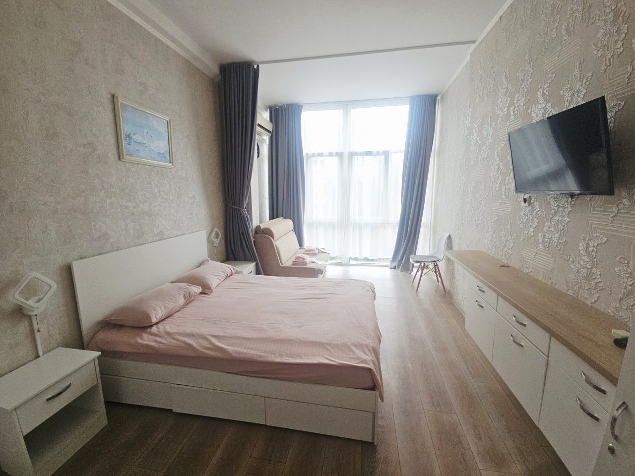 Студио (Студио с видом на море), Апарт-отель Golden Holiday