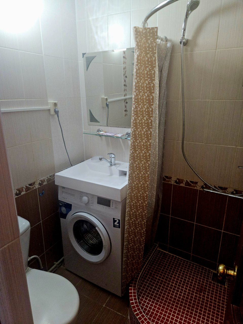 Трехместный (С кухней, балконом, вид на море, 8эт.), Апарт-отель Golden Holiday