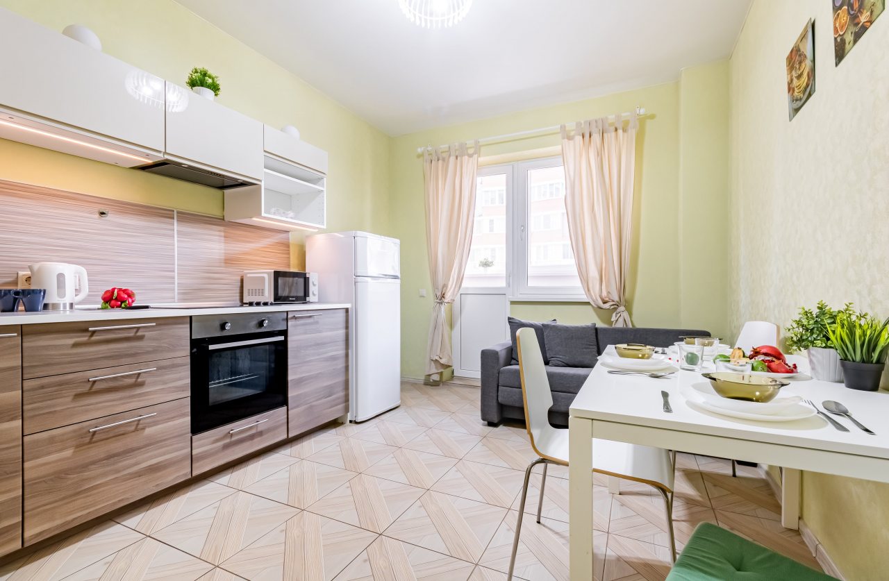 Апартаменты (Улучшенные апартаменты с двуспальной кроватью и диваном), Апартаменты Depart Apart Kazbeksky