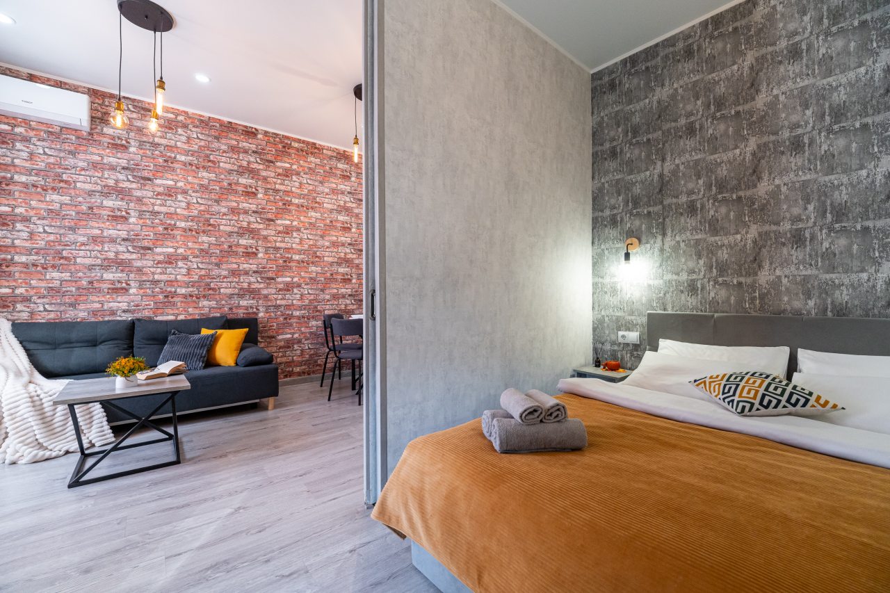 Апартаменты (Квартира в современном жилом комплексе), Апартаменты Квартира на Шевченко от LetoApart