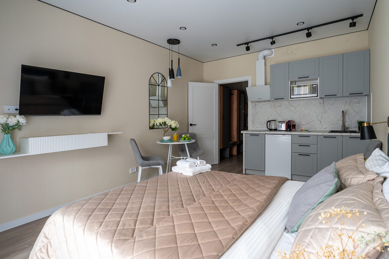 Апартаменты (Апартаменты 86 на Искры 88), Апартаменты На ул. Искры 88 от LetoApart