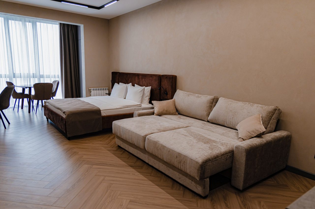 Апартаменты (Премиум с панорамным видом на озеро), Rilas Hotel