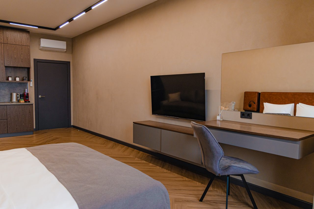 Апартаменты (Премиум с панорамным видом на озеро), Rilas Hotel