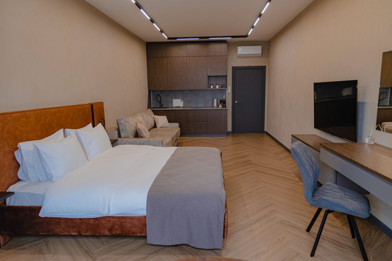 Апартаменты (Премиум с панорамным видом на озеро), Rilas Hotel