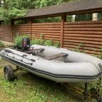 Лодки на веслах и лодки с мотором, Гостевой дом Green Forest Ecoclub