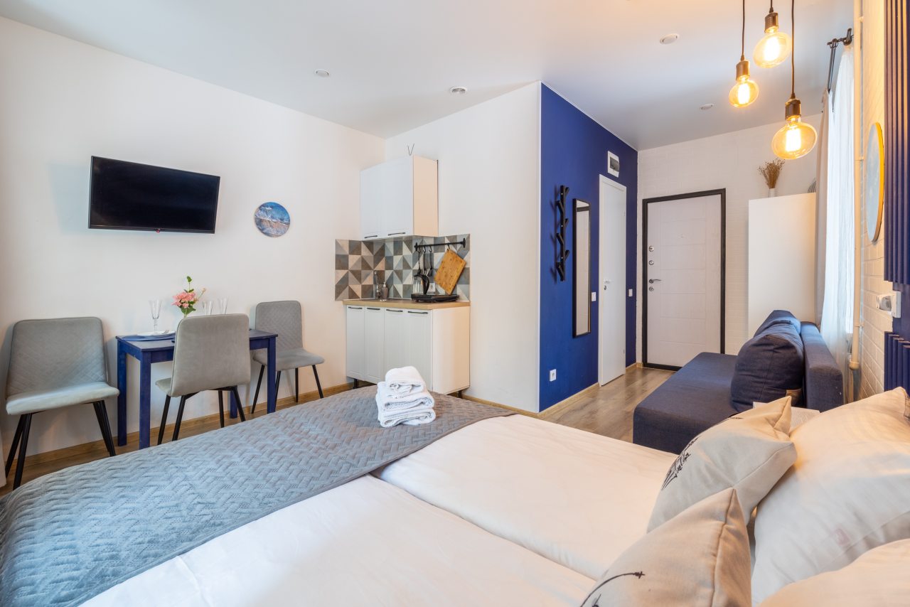 Четырехместный (Семейный), Апартаменты TravelCool на Тележной