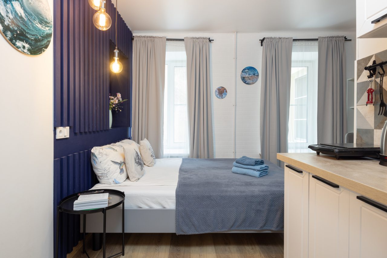 Двухместный (Classic), Апартаменты TravelCool на Тележной