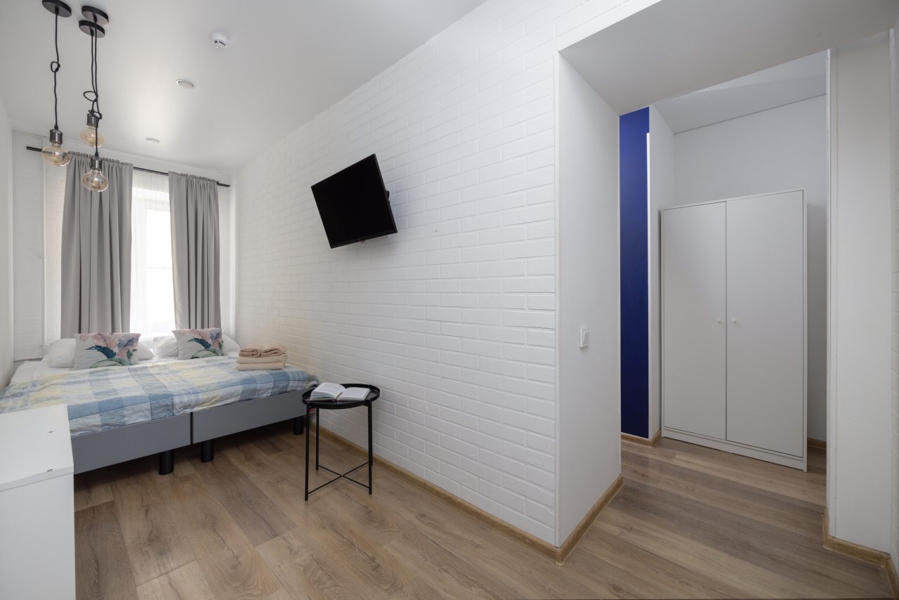 Двухместный (Улучшенный), Апартаменты TravelCool на Тележной