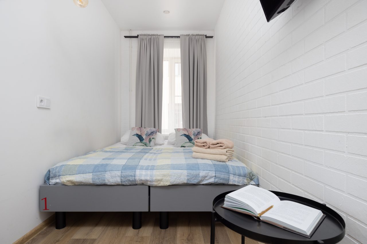 Двухместный (Улучшенный), Апартаменты TravelCool на Тележной