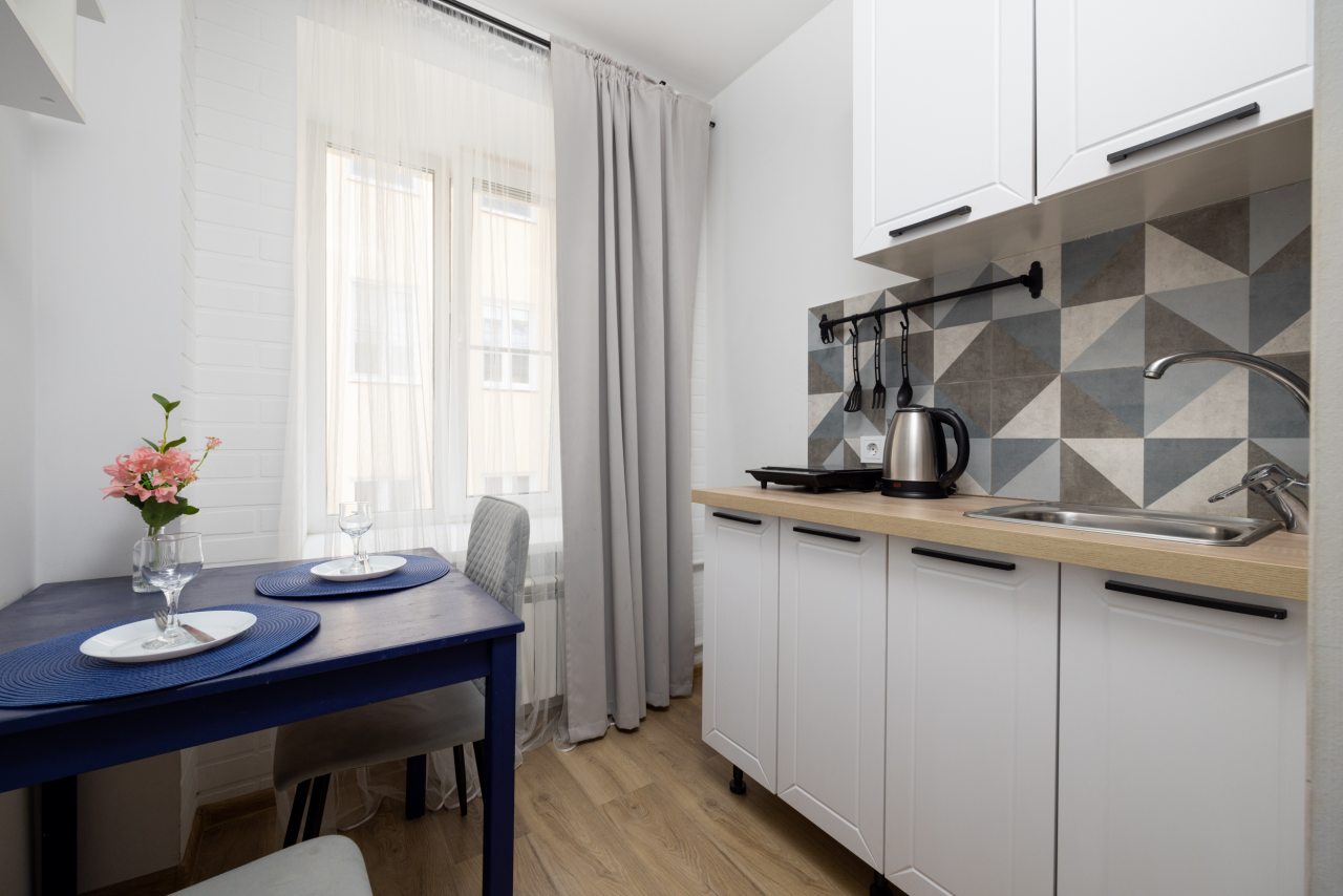 Двухместный (Улучшенный), Апартаменты TravelCool на Тележной