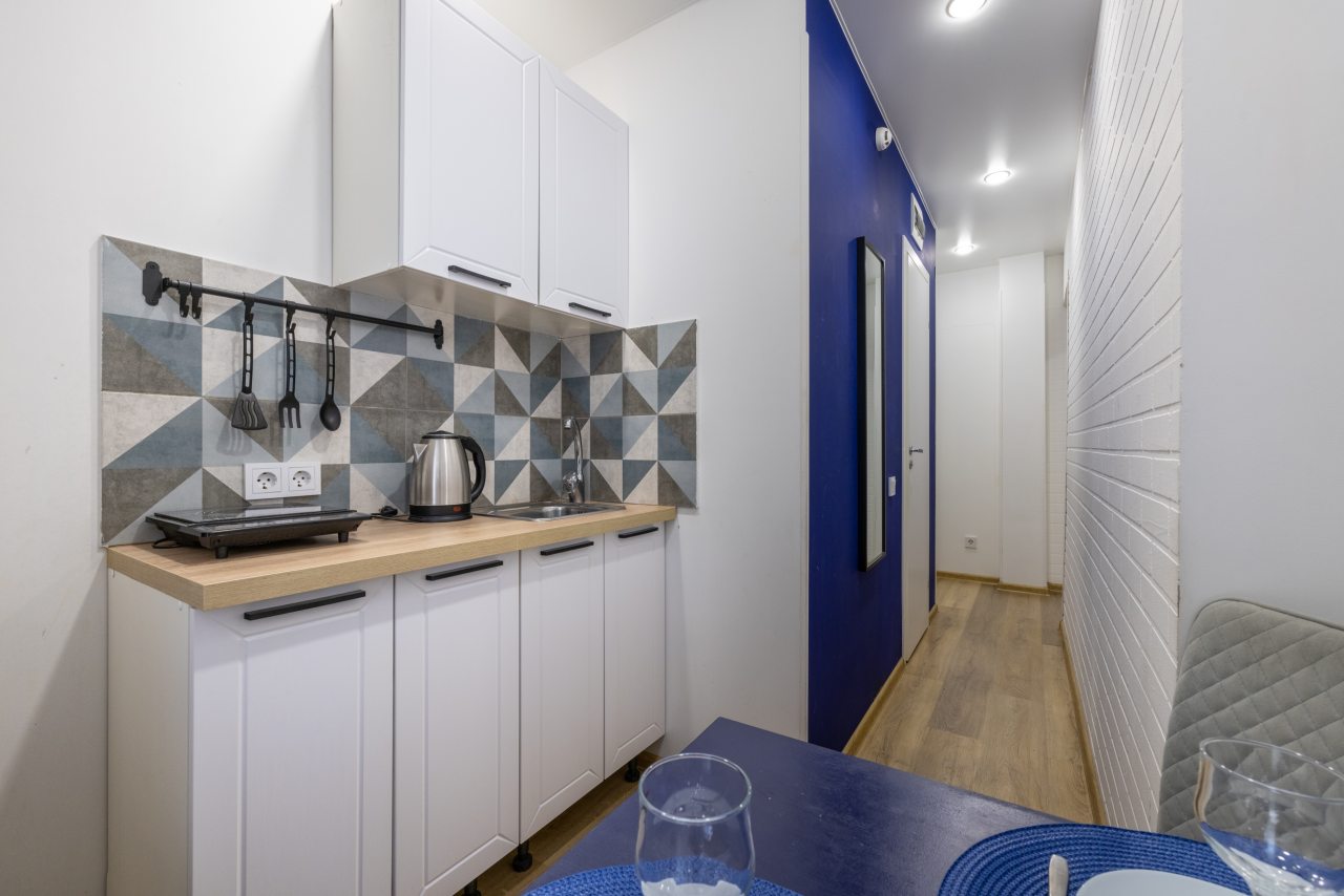 Двухместный (Улучшенный), Апартаменты TravelCool на Тележной