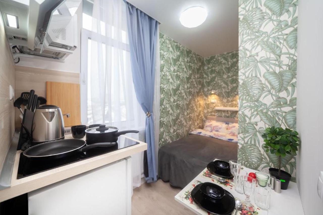 Двухместный (Барбарис 260-2) апартамента Уютные апартаменты на Бибиревской, Москва