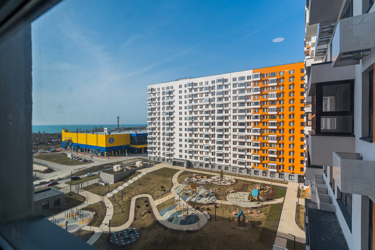 Вид на море, Апартаменты Двухкомнатные в ЖК Черноморский-2 от LetoApart