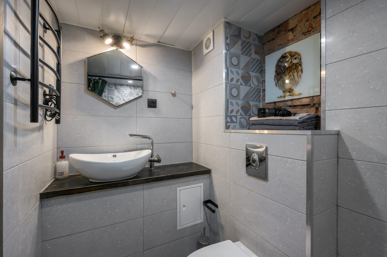 Студио (№1 с видом на набережную), RentalSPb Апарт-отель на Фонтанке 130