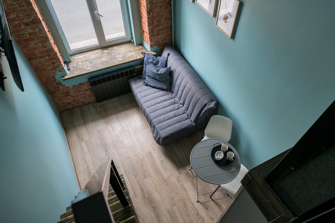 Студио (№4 с видом на реку), RentalSPb Апарт-отель на Фонтанке 130