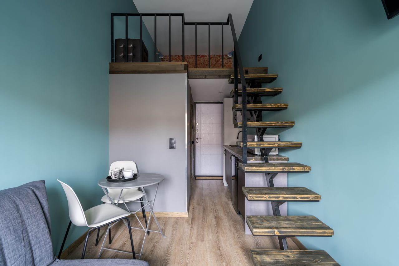 Студио (№4 с видом на реку), RentalSPb Апарт-отель на Фонтанке 130