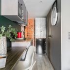 Студио (№ 5 с двумя кроватями, вид на реку), RentalSPb Апарт-отель на Фонтанке 130