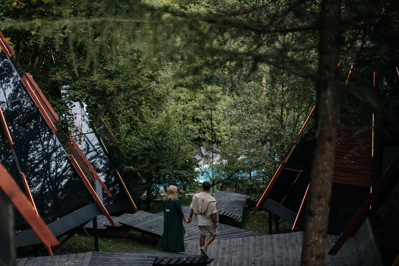 Двухместный (Нео-типи), Загородный отель Pine River Красная Поляна