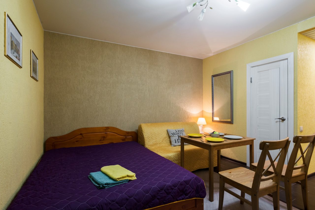 Студио (Для 4 человек №4), Апартаменты RentalSPb у метро Технологический Институт