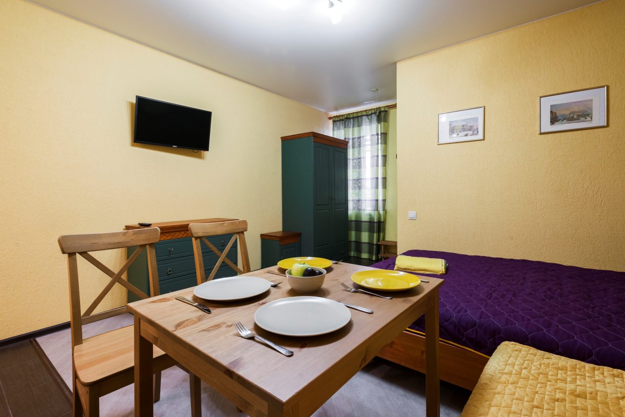 Студио (Для 4 человек №4), Апартаменты RentalSPb у метро Технологический Институт