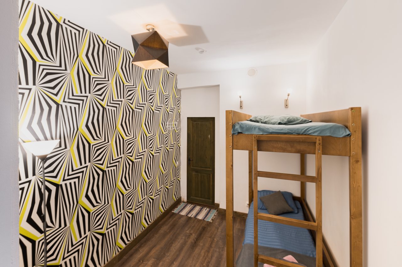 Двухместный (Односпальные кровати в 2 яруса), Гостевой дом Лидваль