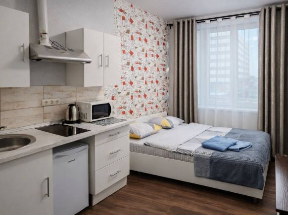 Апартаменты Уютная студия в ЖК Две Столицы, Химки