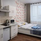 Двухместный (Вороницына 1к2-1), Апартаменты Уютная студия в ЖК Две Столицы