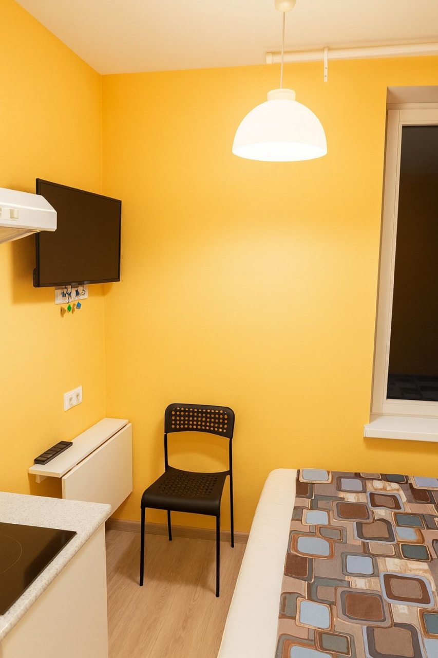 Двухместный (Бачуринская 13-2), Уютная студия в ЖК Новая Звезда