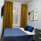 Двухместный (Двухместная комната с одной двуспальной кроватью и общим санузлом), Гостевой дом Modern rooms on Pushkinskaya st.