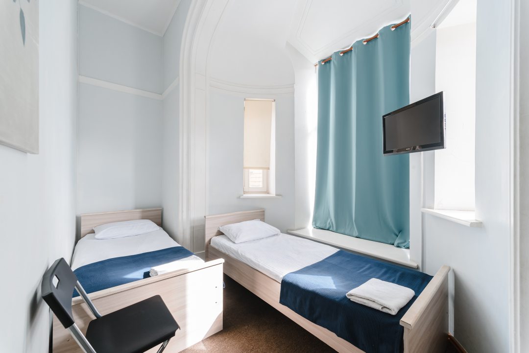 Двухместный (Двухместный номер с 2 раздельными кроватями) гостиницы Simple Пассаж, Санкт-Петербург