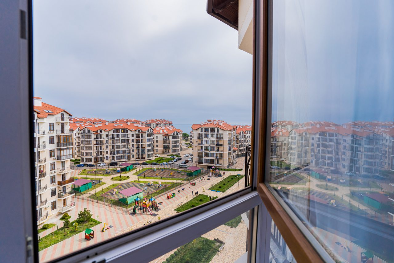 Вид на море, Апартаменты Уютная студия с панорамными окнами от LetoApart