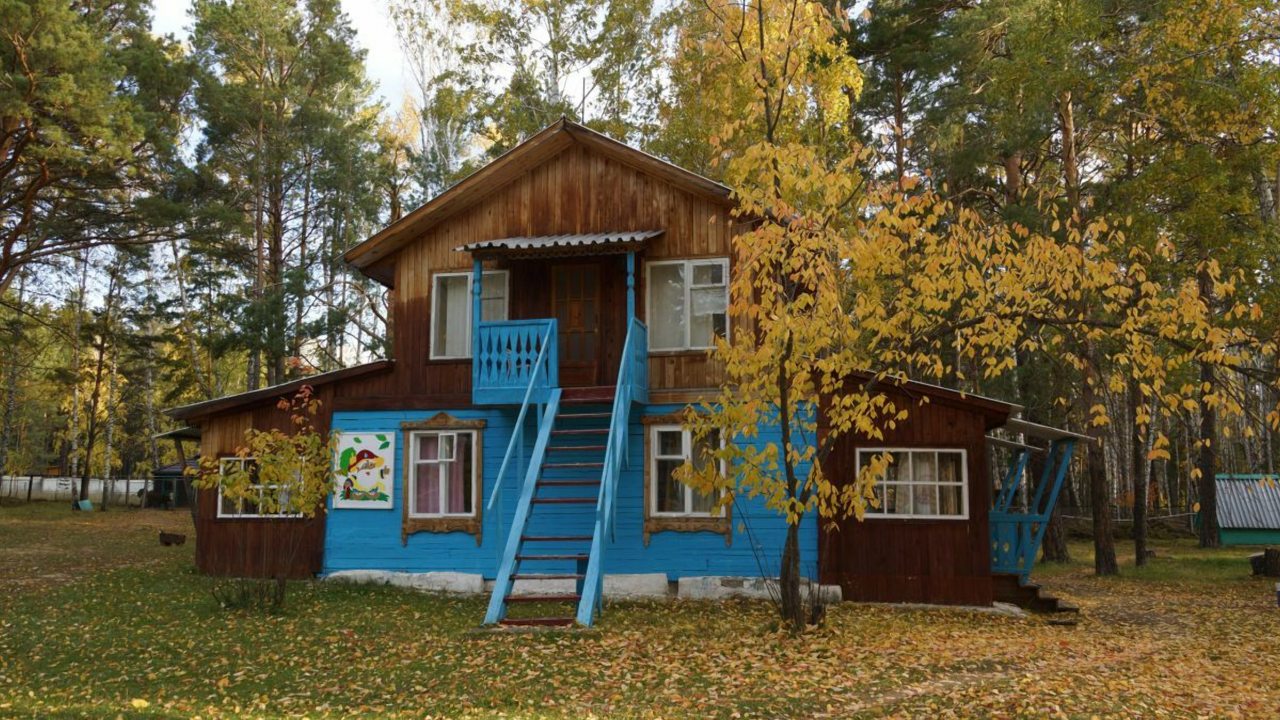 Двухместный (Лазурный домик) базы отдыха Обские просторы, Новосибирск