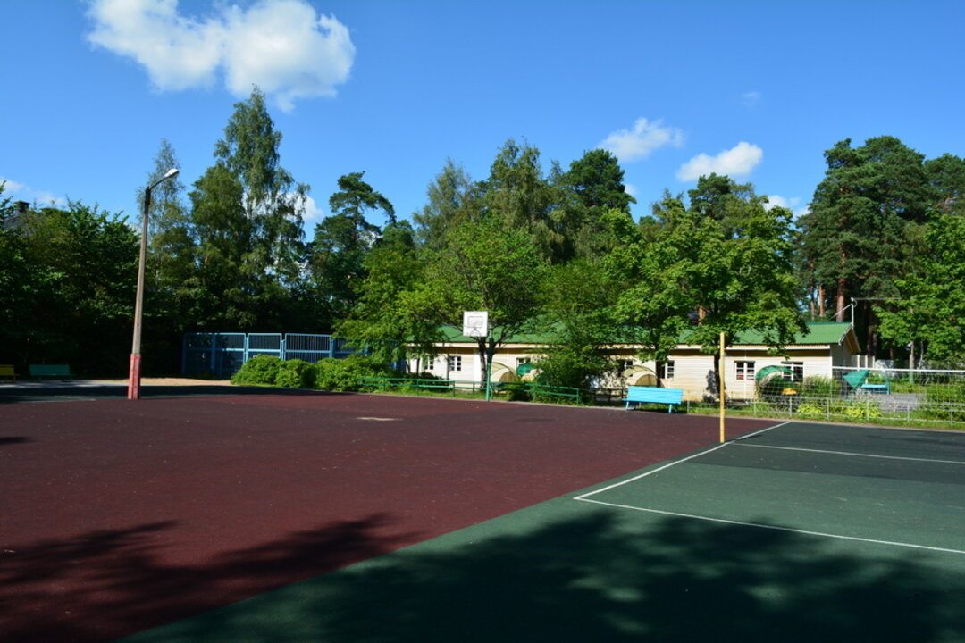 Баскетбольная площадка, Санаторий Детские дюны