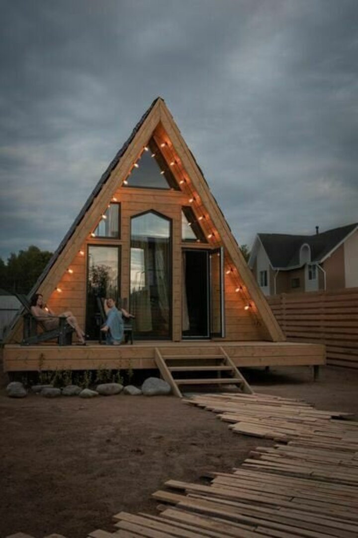 Трехместный (A-frame №1) гостевого дома Сеновал, Санкт-Петербург