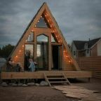 Трехместный (A-frame №1), Гостевой дом Сеновал