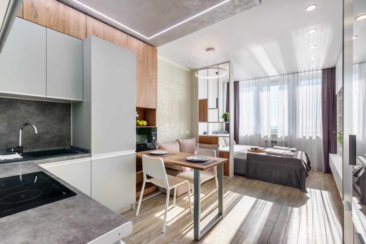 Апартаменты (С видом на реку на 19 этаже (937)), Апартаменты Дом у Дона