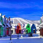 Амстердам в Шерегеше это 4-5 минут от сектора А и Б.