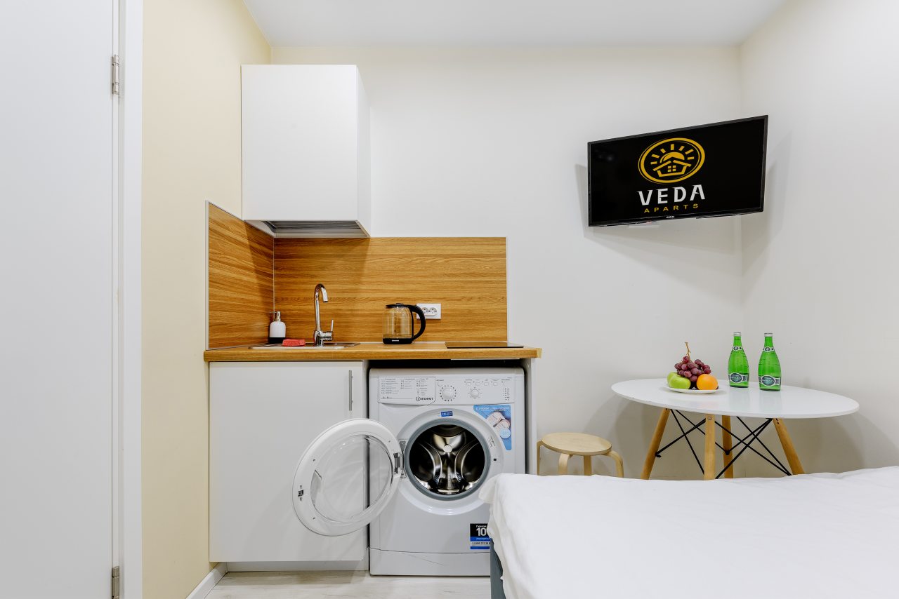 Двухместный (Апартаменты с кондиционером (8)), Апартаменты VEDA Aparts Лиговский 55
