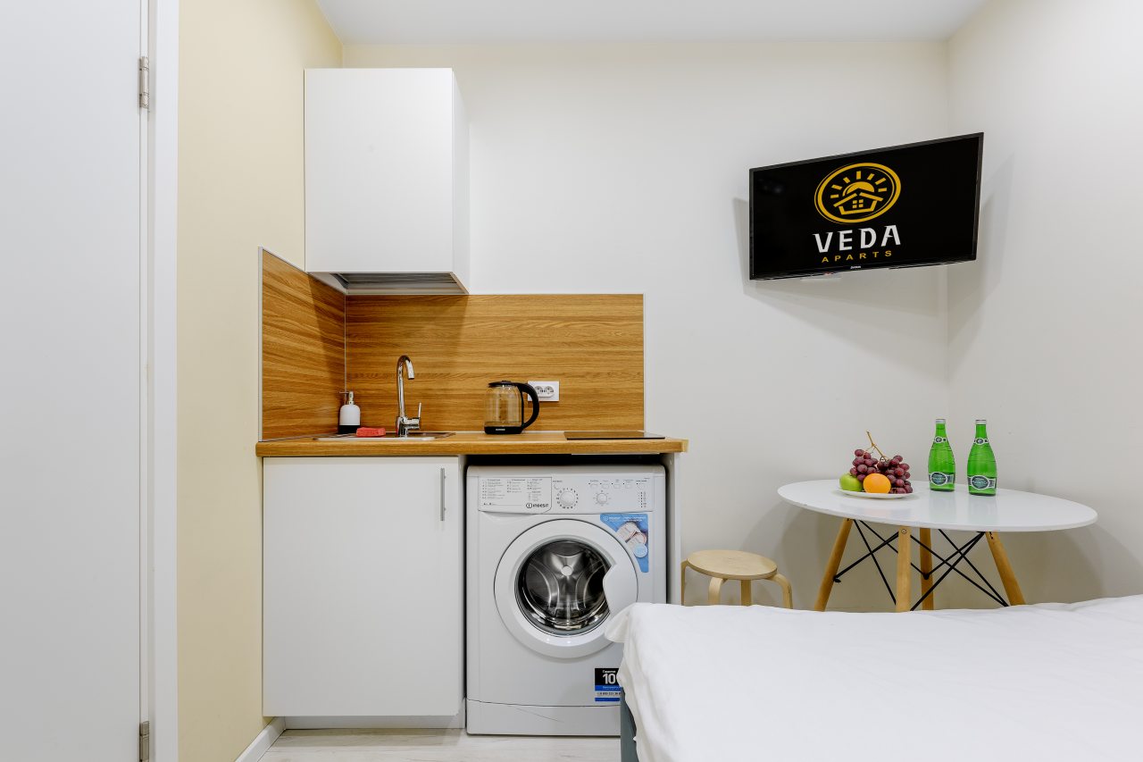 Двухместный (Апартаменты с кондиционером (8)), Апартаменты VEDA Aparts Лиговский 55