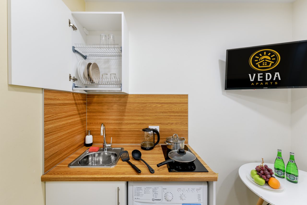 Двухместный (Апартаменты с кондиционером (8)), Апартаменты VEDA Aparts Лиговский 55