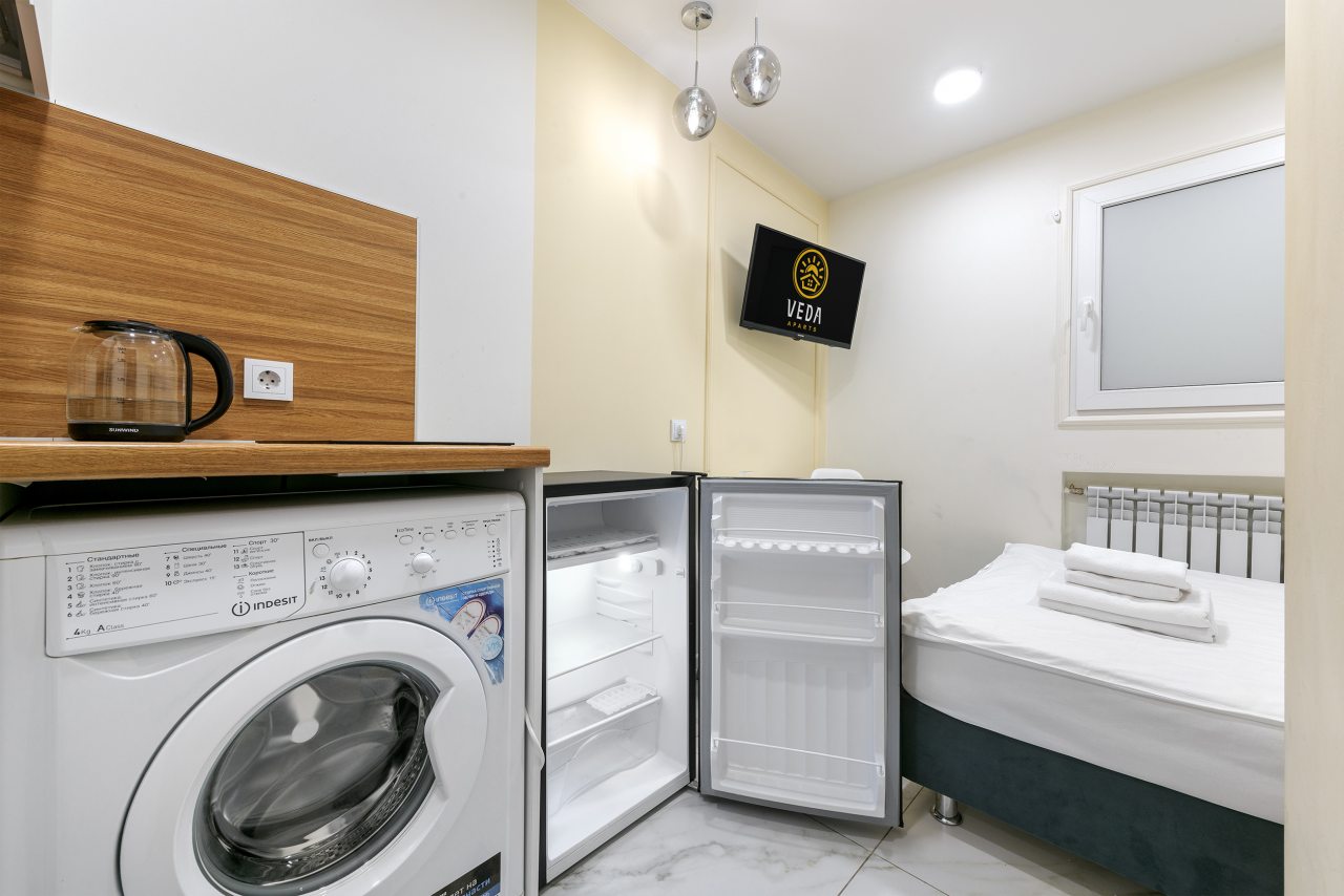 Апартаменты (Двухместные БЕЗ ОКНА №17), Апартаменты VEDA Aparts Лиговский 55