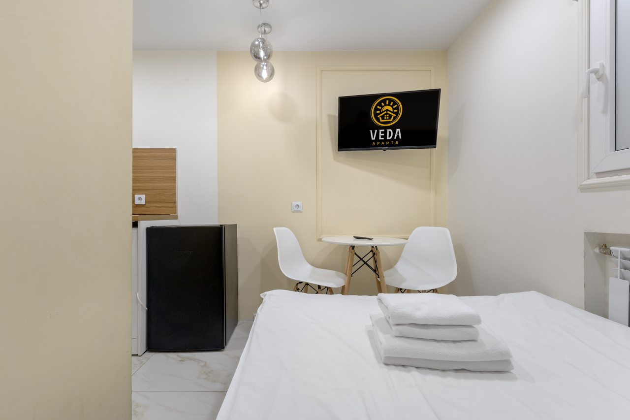 Апартаменты (Двухместные БЕЗ ОКНА №17), Апартаменты VEDA Aparts Лиговский 55