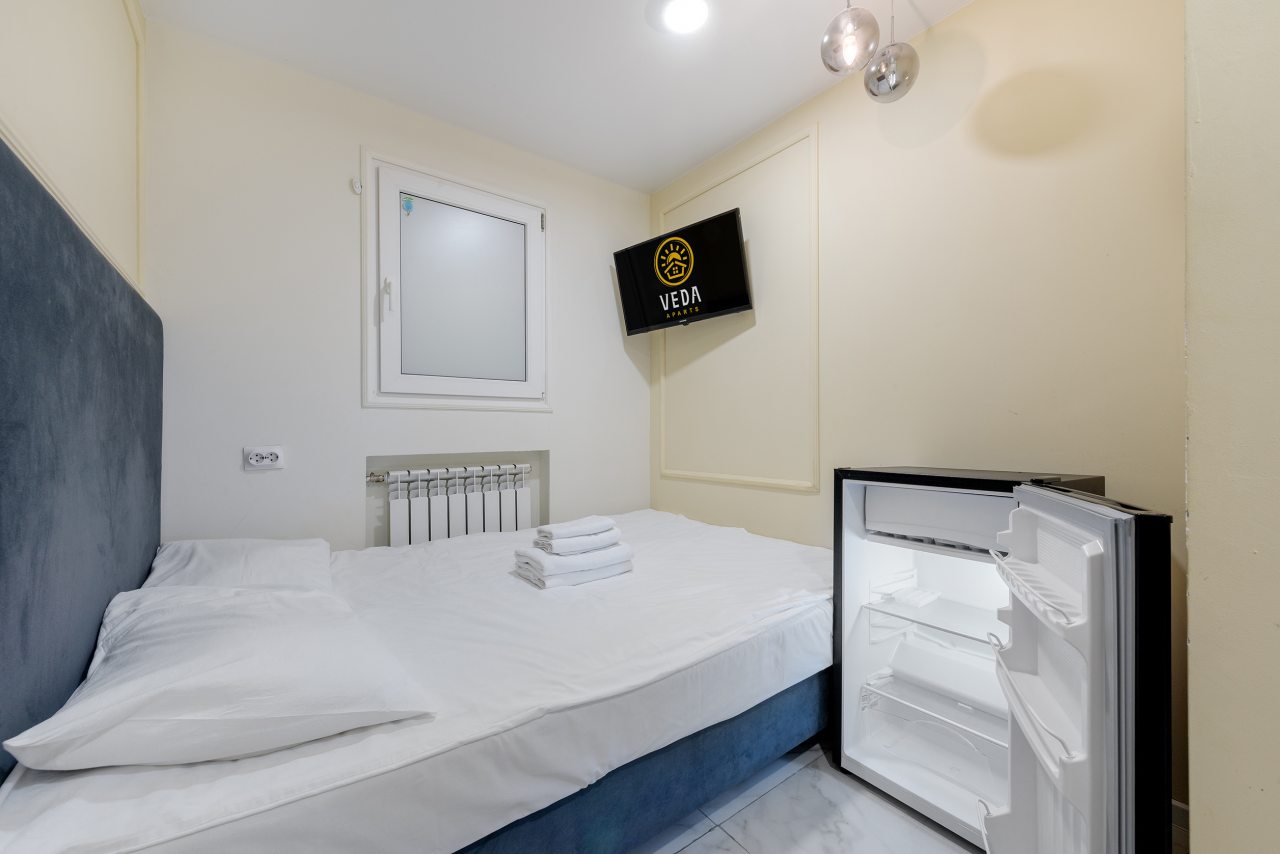 Апартаменты (Двухместные БЕЗ ОКНА №18), Апартаменты VEDA Aparts Лиговский 55