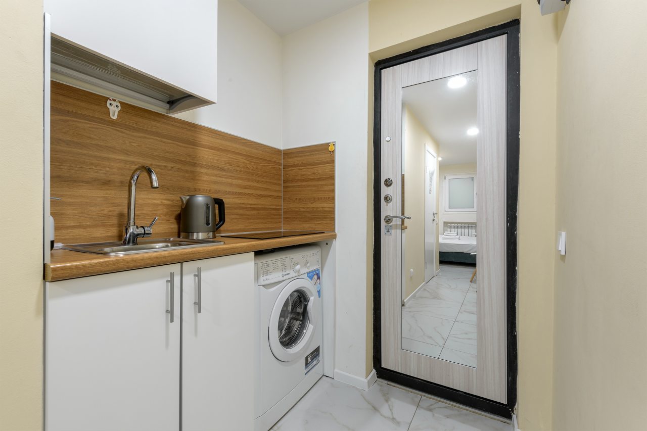 Апартаменты (Двухместные БЕЗ ОКНА №18), Апартаменты VEDA Aparts Лиговский 55