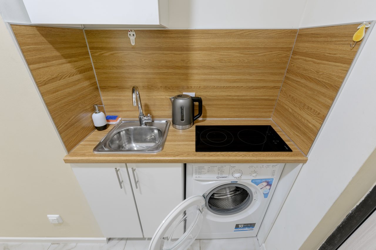 Апартаменты (Двухместные БЕЗ ОКНА №18), Апартаменты VEDA Aparts Лиговский 55