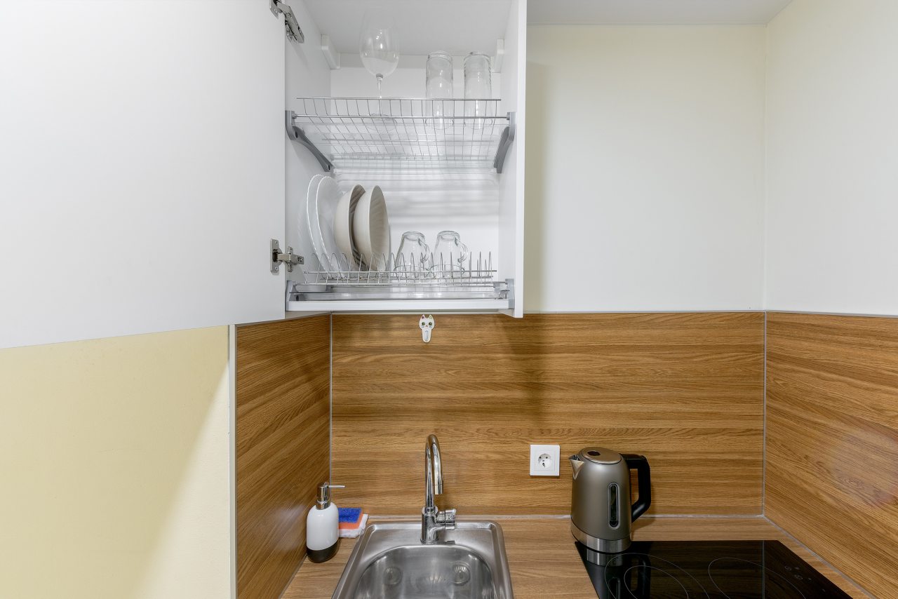 Апартаменты (Двухместные БЕЗ ОКНА №18), Апартаменты VEDA Aparts Лиговский 55