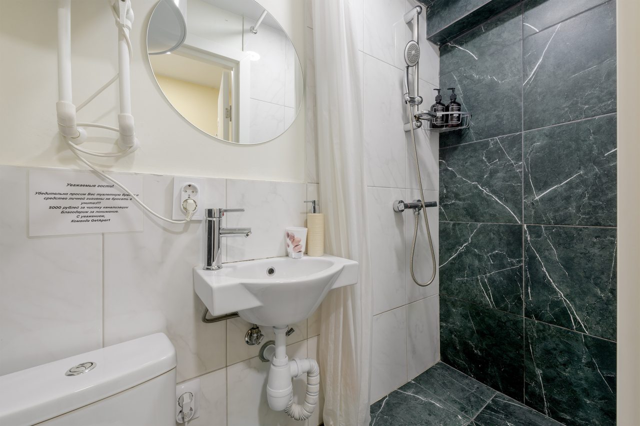 Апартаменты (Двухместные БЕЗ ОКНА №18), Апартаменты VEDA Aparts Лиговский 55